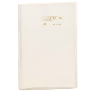PASTA CATÁLOGO 30 FOLHAS OFÍCIO CLEARBOOK TRANSPARENTE
